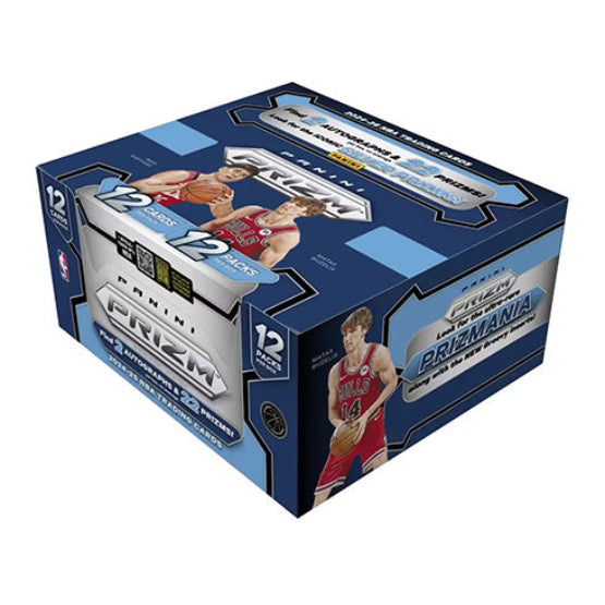 NBA 2024/25 Prizm Basketball Hobby Trading Cards (Display of 12)