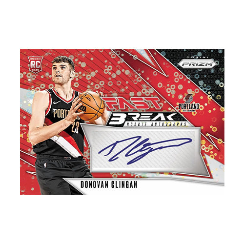 NBA 2024/25 Prizm Fast Break Basketball Cards (Display of 10)