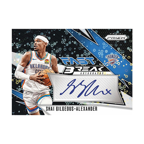 NBA 2024/25 Prizm Fast Break Basketball Cards (Display of 10)