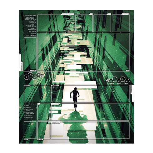 Netrunner Two Player Playmat