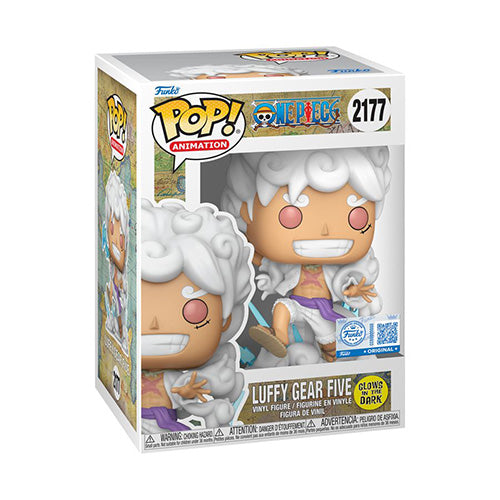 One Piece - Luffy Gear 5 Glow Pop! Vinyl