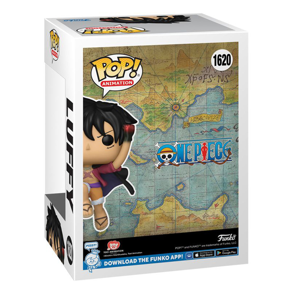 One Piece - Luffy Uppercut Metallic Pop! Vinyl
