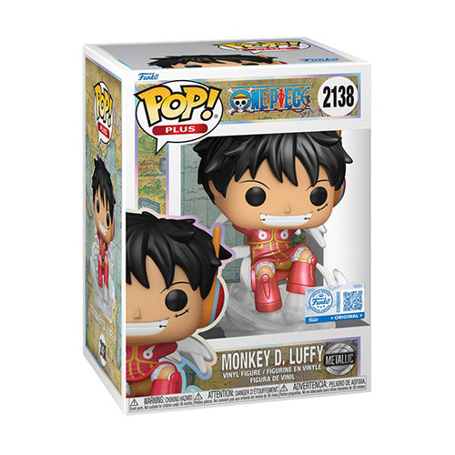 One Piece - Luffy (Egghead) Metallic Pop! Vinyl