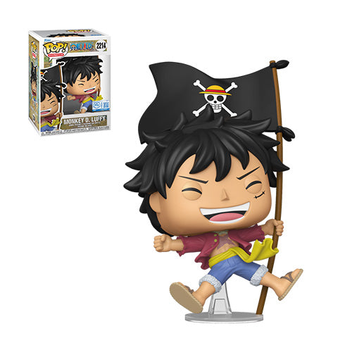 One Piece - Monkey D. Luffy (with Flag) Pop! Vinyl