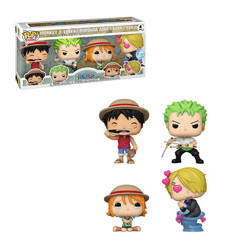 One Piece - Refresh Pop! Vinyl 4-Pack