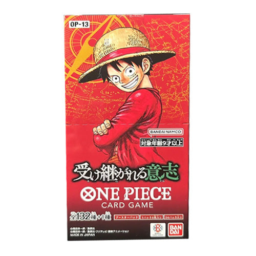 One Piece Card Game Inherited Will OP-13 Booster Box Japanese