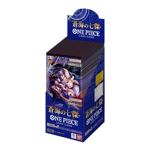 One Piece Card Game OP-14 Seven Heroes of the Blue Booster Box Japanese