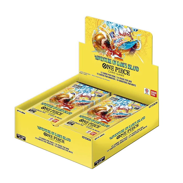 OP-15 Adventure on Kami's Island One Piece Card Game booster display