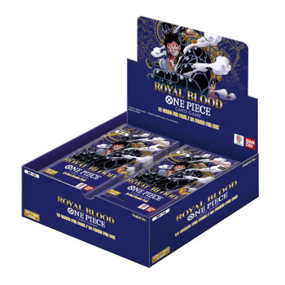 OP-10 Royal Blood One Piece Card Game booster display