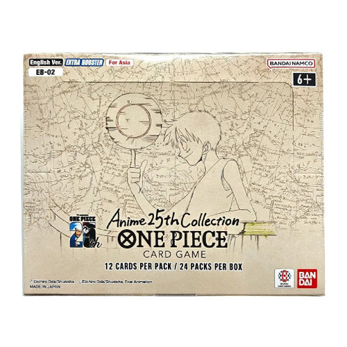 One Piece Extra Booster Box EB-02 Anime 25th Collection (For Asia Box)