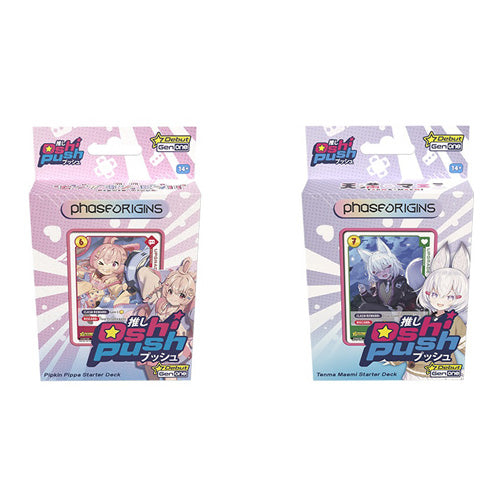 Oshi Push TCG Gen One Starter Decks (Pair)