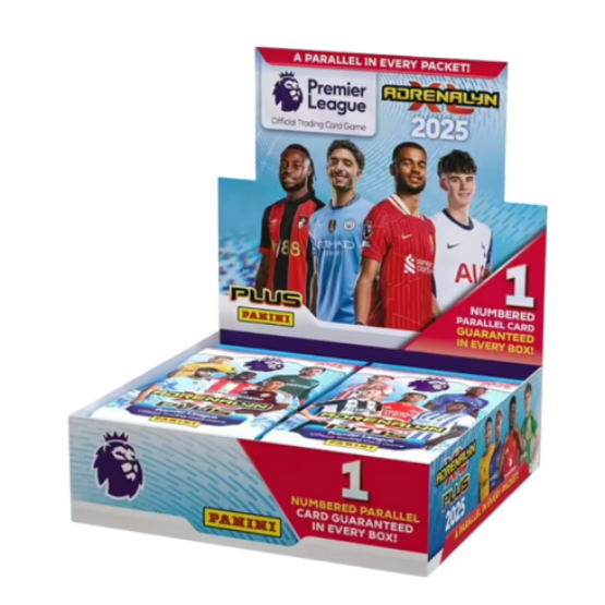 PANINI Adrenalyn PLUS 2024/2025 EPL Soccer Cards Booster Box
