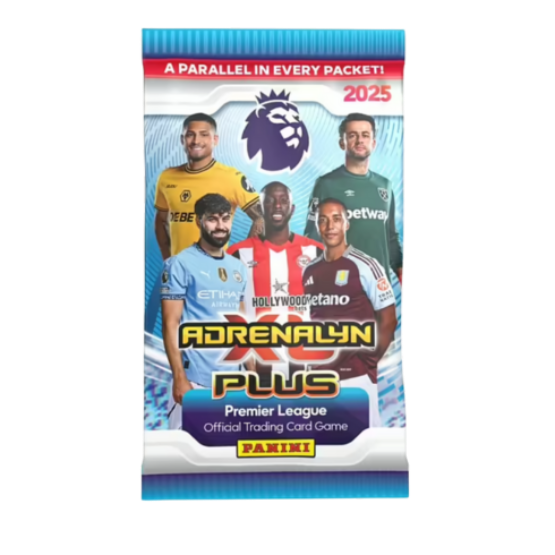 PANINI Adrenalyn PLUS 2024/2025 EPL Soccer Cards Booster Box