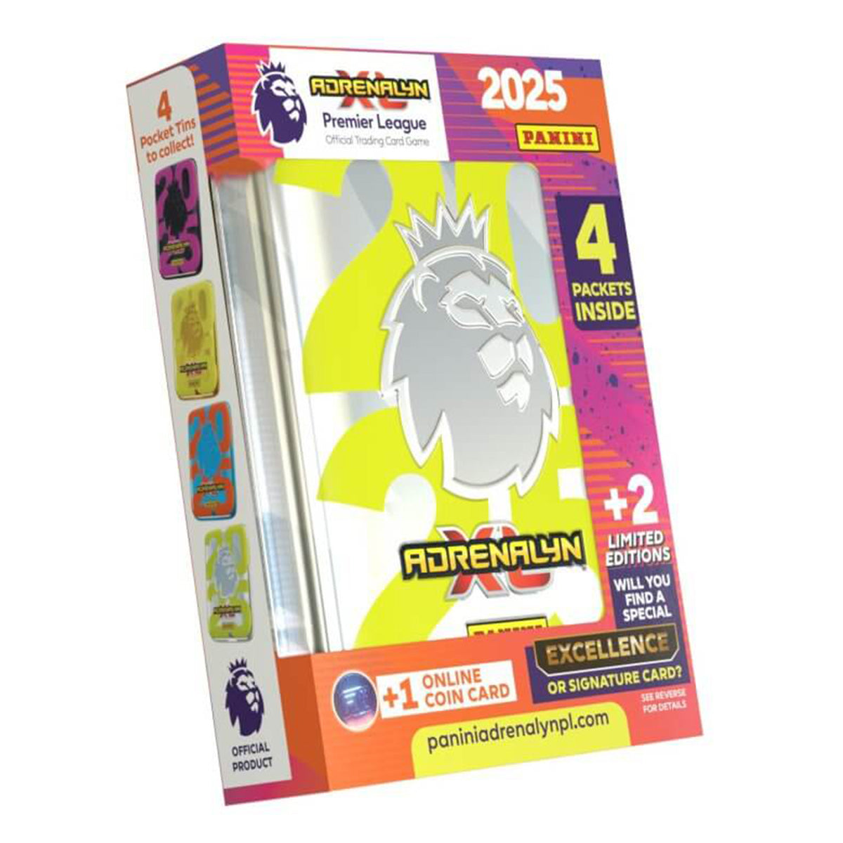 PANINI Adrenalyn 2024/2025 EPL Pocket Tin (Random Select)