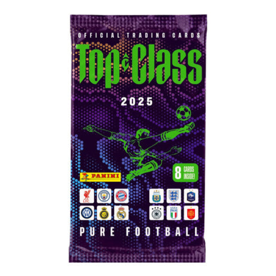 PANINI Top Class Soccer 2025 Trading Cards - Booster Box