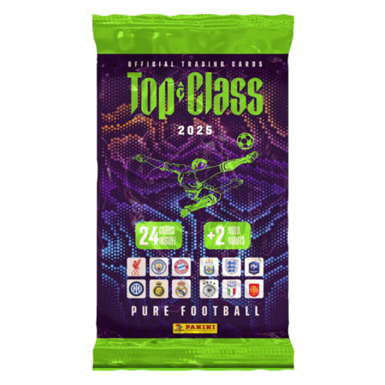 PANINI Top Class Soccer 2025 Trading Cards - Fat Pack