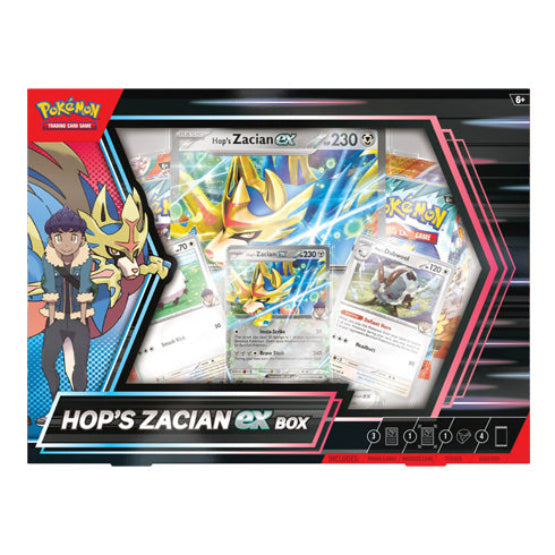 Hop's Zacian ex Box POKEMON TCG