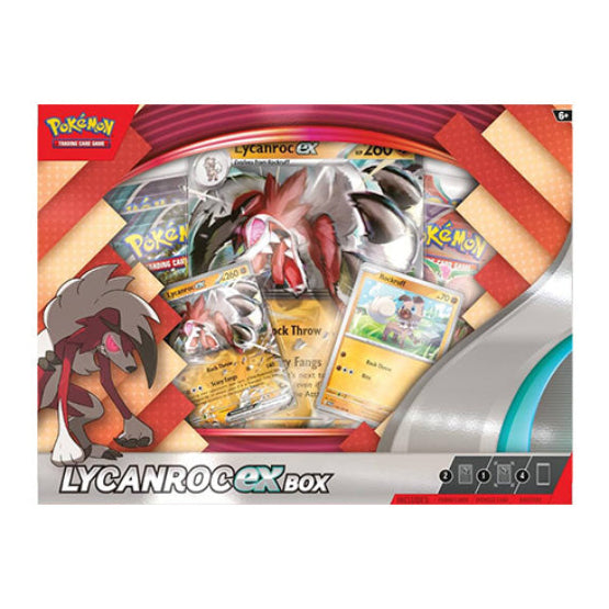 POKEMON TCG Lycanroc ex Box