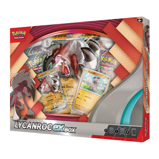 POKEMON TCG Lycanroc ex Box