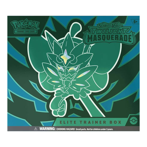 POKEMON TCG Scarlet & Violet Twilight Masquerade Elite Trainer Box