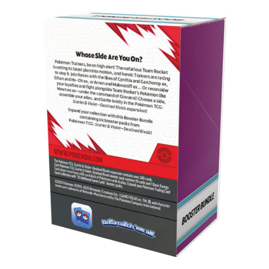 Destined Rivals Scarlet & Violet Pokemon Booster Bundle