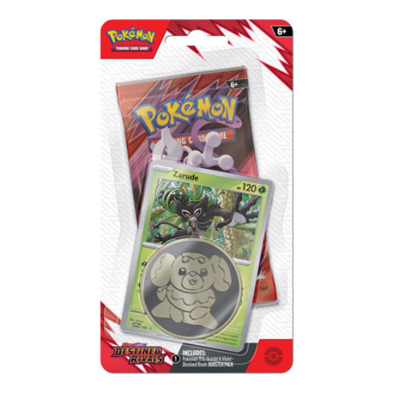 Scarlet & Violet Destined Rivals Checklane Blisters (Pair) POKEMON TCG