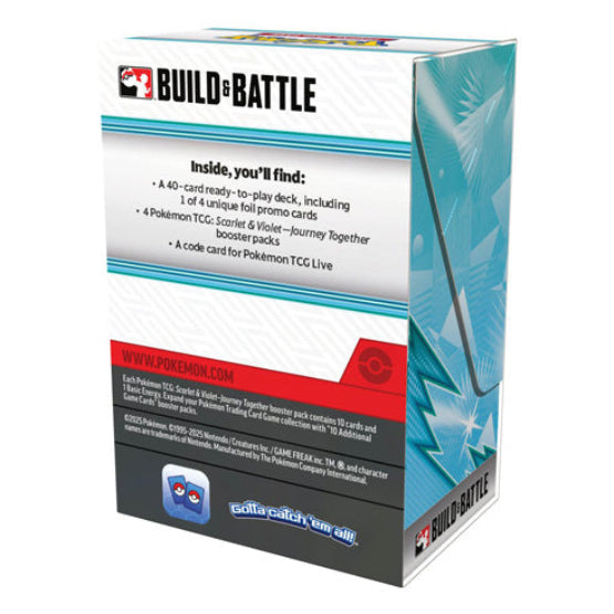 Pokemon Scarlet & Violet Journey Together Build & Battle Box