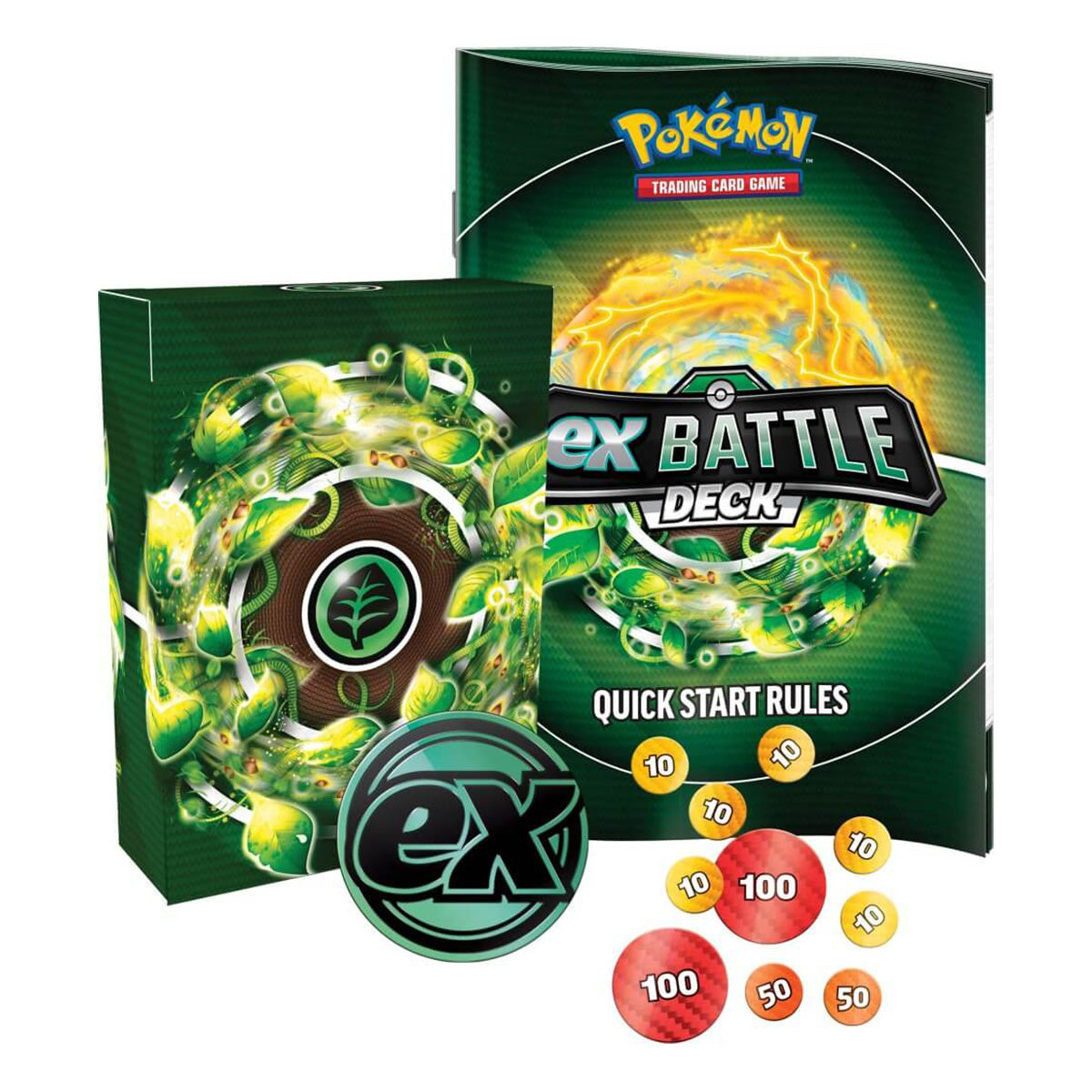 POKEMON TCG Tapu Koko ex & Iron Leaves ex Battle Deck (Pair)