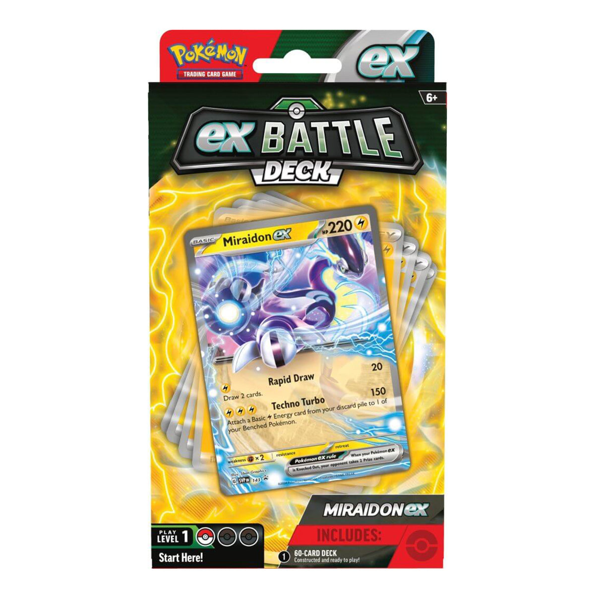 POKEMON TCG Victini & Miraidon ex Battle Decks (Pair)
