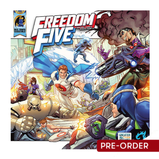 Freedom Five: A Sentinel Comics Board Game