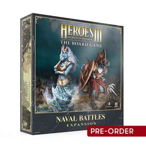 Heroes of Might and Magic III The Board Game Naval Battles Expansion