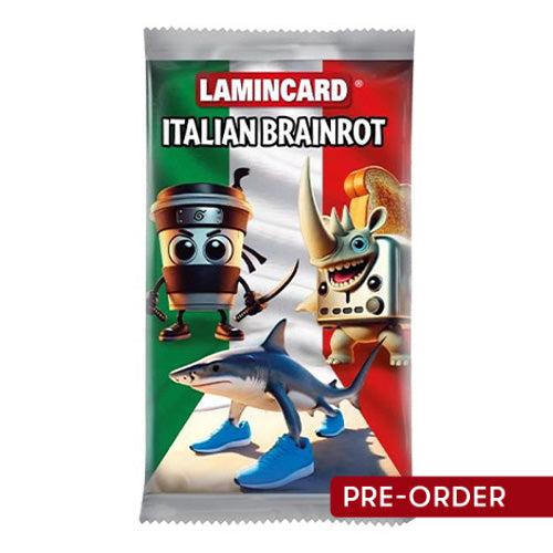 Lamincard Italian Brainrot Single Booster Pack