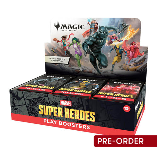 Magic Marvel Super Heroes Play Booster Box