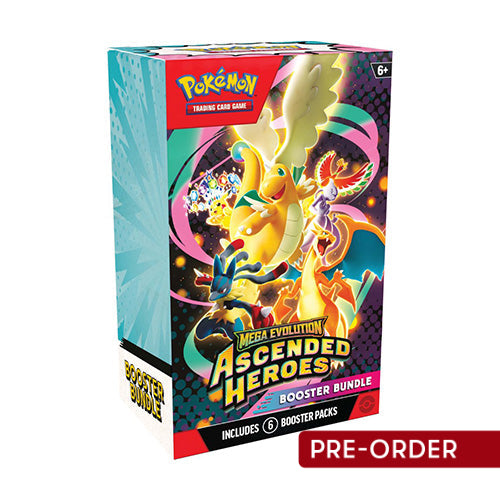 Pokemon TCG Mega Evolution Ascended Heroes Booster Bundle