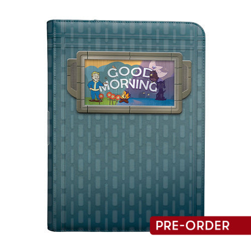 Ultra Pro Fallout Vault Boy Good Morning/Good Evening 9-Pocket Zippered Binder