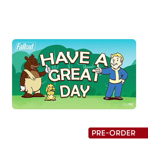 Ultra Pro Fallout Vault Boy Have a Great Day Playmat