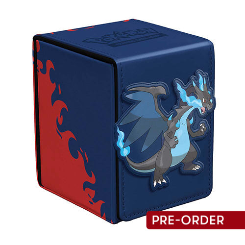 Ultra Pro Pokemon Mega Charizard X Alcove Flip Deck Box