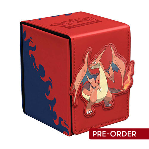 Ultra Pro Pokemon Mega Charizard Y Alcove Flip Deck Box