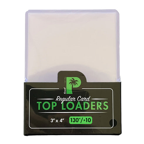 Palms Off Gaming Standard 130pt Top Loaders - 10pc Pack