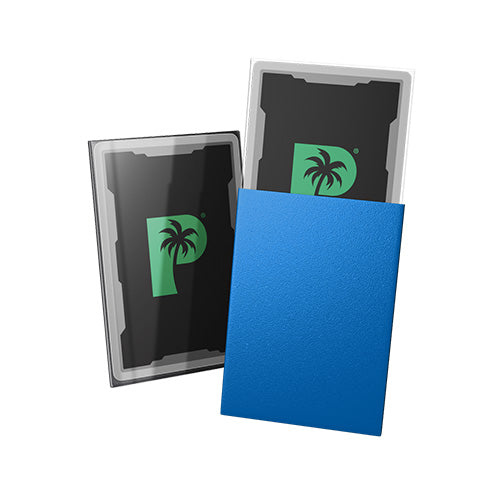 Palms Off Japanese 60pc Blackout Deck Sleeves - Blue