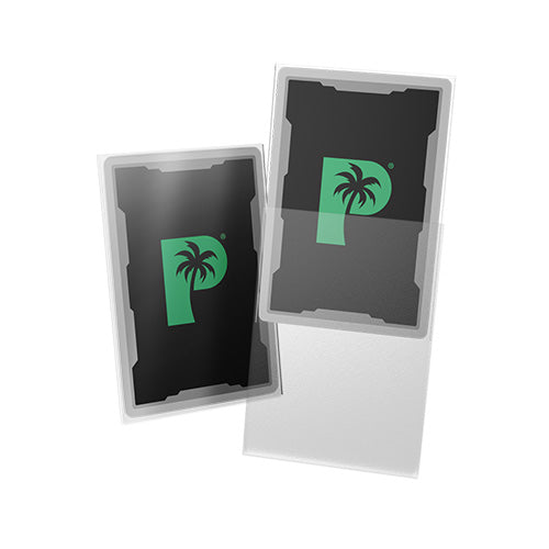 Palms Off Japanese 60pc Blackout Deck Sleeves - Clear Matte