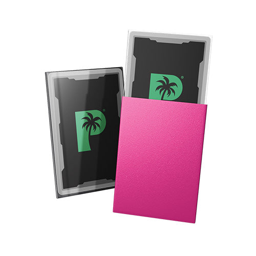Palms Off Japanese 60pc Blackout Deck Sleeves - Pink