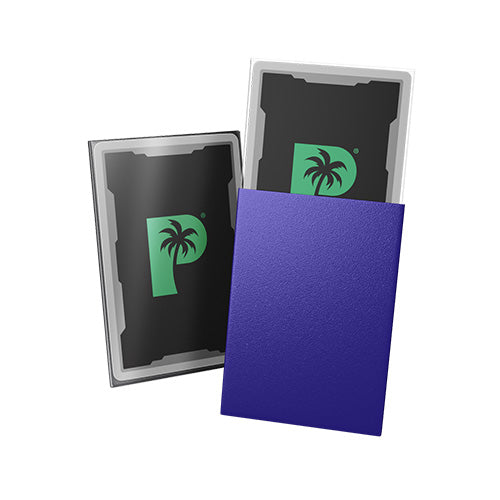 Palms Off Japanese 60pc Blackout Deck Sleeves - Purple Matte