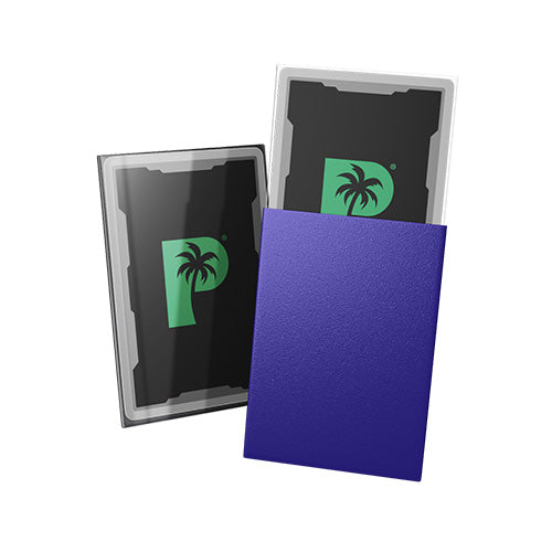 Palms Off Japanese 60pc Blackout Deck Sleeves - Purple