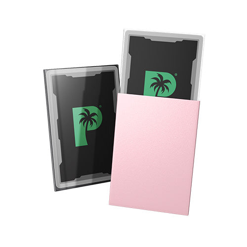 Palms Off Japanese 60pc Blackout Deck Sleeves - Rose