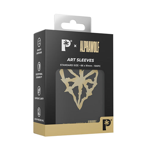Palms Off Limited Edition Standard 100pc Art Sleeves - POG X Alpha Wolf