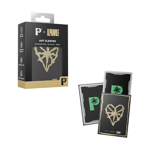 Palms Off Limited Edition Standard 100pc Art Sleeves - POG X Alpha Wolf