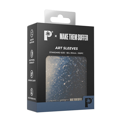 Palms Off Limited Edition Standard 100pc Art Sleeves - POG X Make Them Suffer