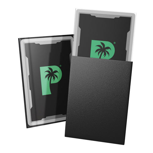Palms Off Standard 100pc Blackout Deck Sleeves - Black
