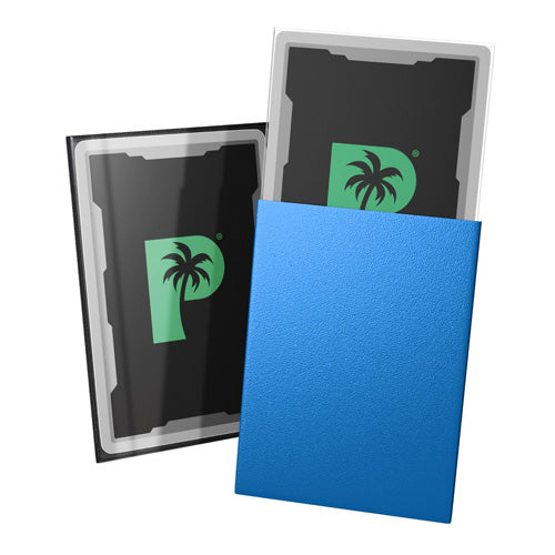 Palms Off Standard 100pc Blackout Deck Sleeves - Blue